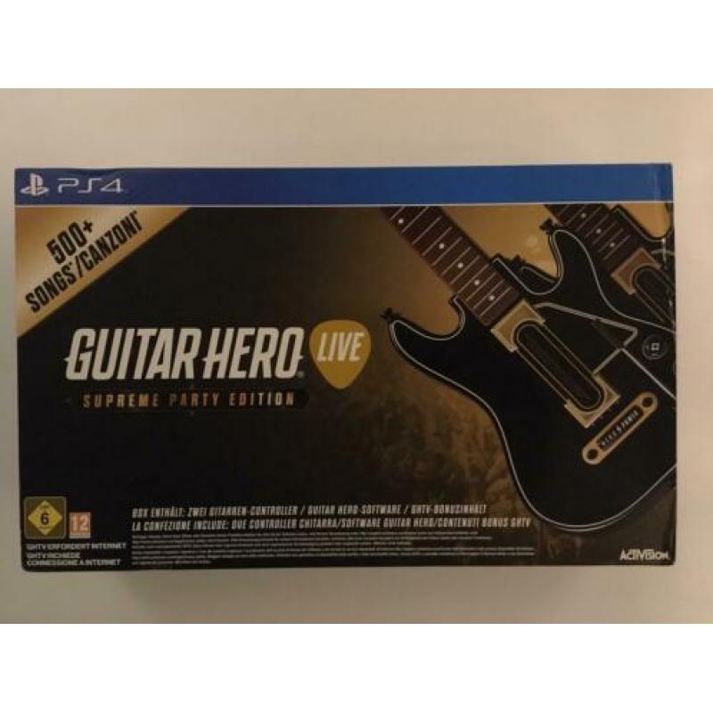 Ps4 - Guitar Hero Live met 2 gitaren
