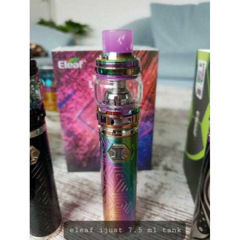 Diverse eleaf enz liefst in 1 koop mooie prijs