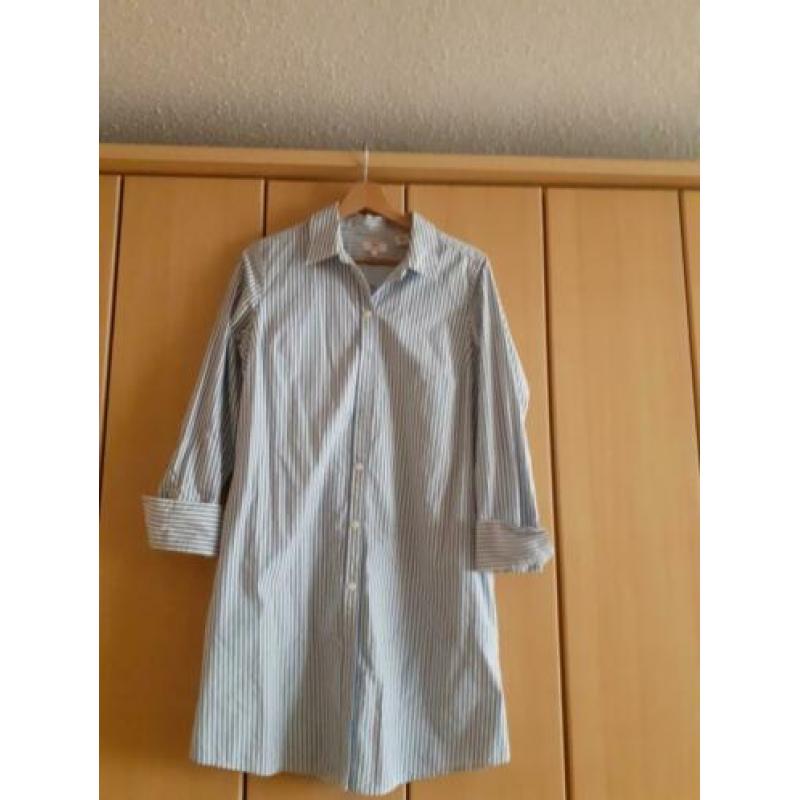 Levis lange gestreepte blouse maat 38