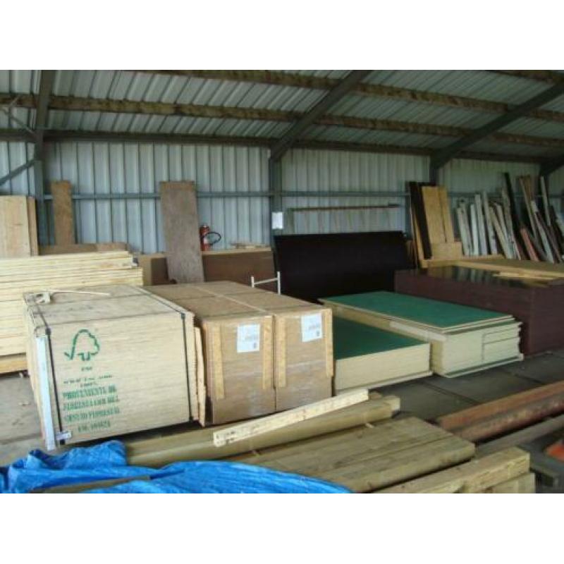 Plaatmaterialen: Underlayment, Betonplex, Spano, OSB3