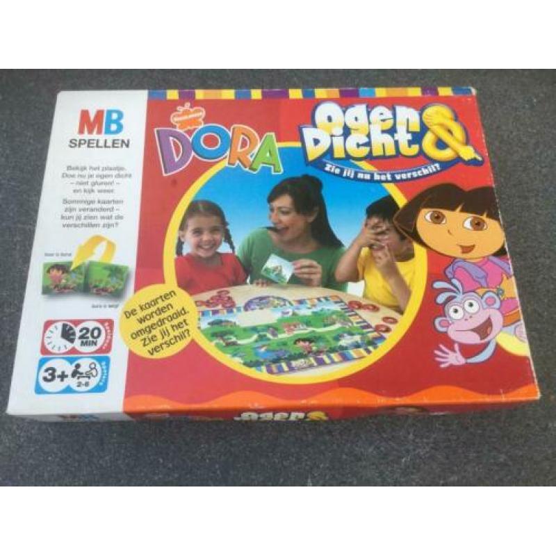 Spel Dora ogen dicht!