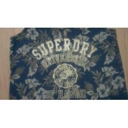 NIEUW SUPERDRY Tropisch hemdtopje, mt M