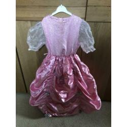 Carnaval princesse jurk met jas van CD maat 104