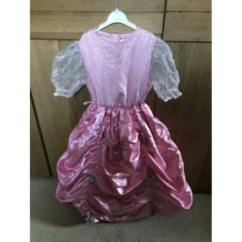 Carnaval princesse jurk met jas van CD maat 104