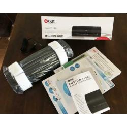 Lamineermachine GBC Fusio 1100L met 140 lamineervellen.