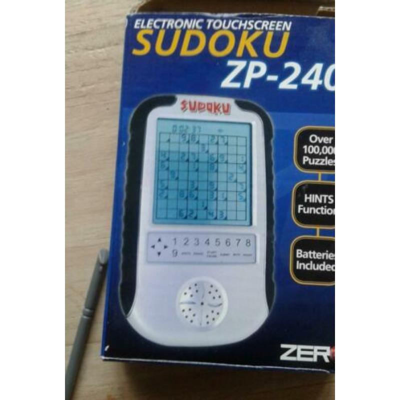 Nostalgie Vintage touch screen handheld game soduko ca 1999
