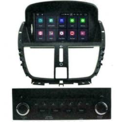 Peugeot 207 206+ navigatie radio android 9.0 wifi dab+ 16gb