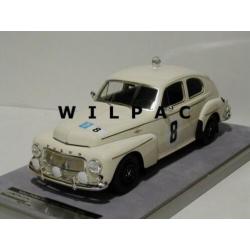Volvo. PV544 Kattenrug. RAC rally 1964 van Trana en. Thermae