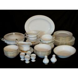 Royal Albert VAL D'OR servies (zie alle foto's!)