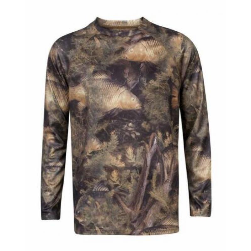 Fishouflage karper shirt