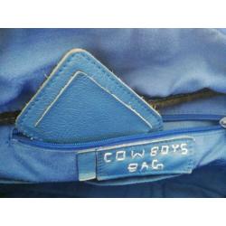 cowboy's bag blauw Large