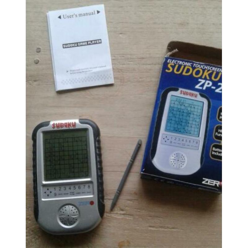 Nostalgie Vintage touch screen handheld game soduko ca 1999