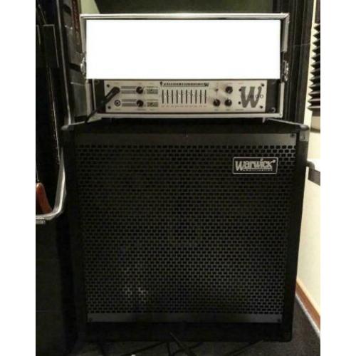 Warwick WA600+WCA410 Amp set TE KOOP!