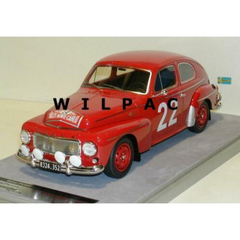 Volvo. PV544 Kattenrug. RAC rally 1964 van Trana en. Thermae