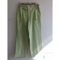 Lichtgroene broek Beautiful clothing 31/32