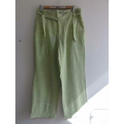 Lichtgroene broek Beautiful clothing 31/32