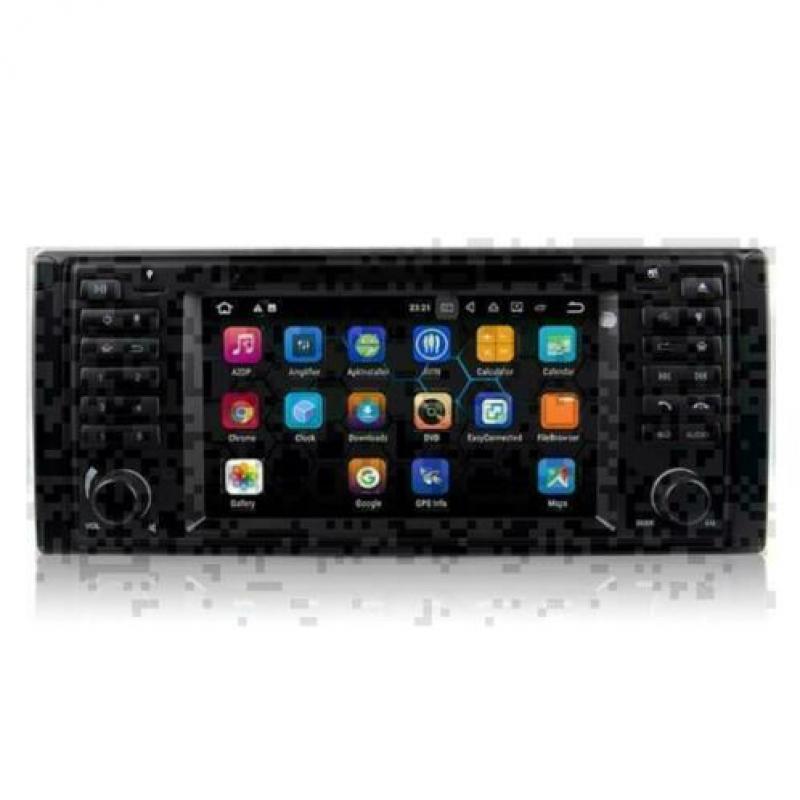 BMW e39 5serie android 9.0 radio navigatie carkit dab+ 4g/64