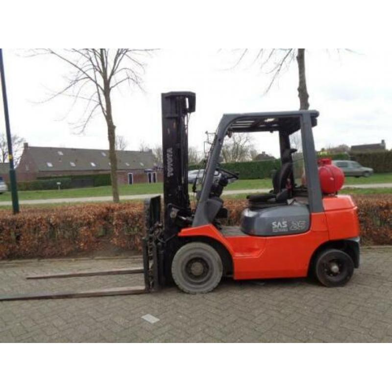 Te koop toyota heftruck 2.5 ton