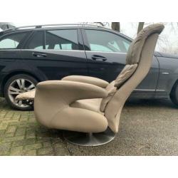 Knudsen relaxstoel - relax fauteuil - draaifauteuil