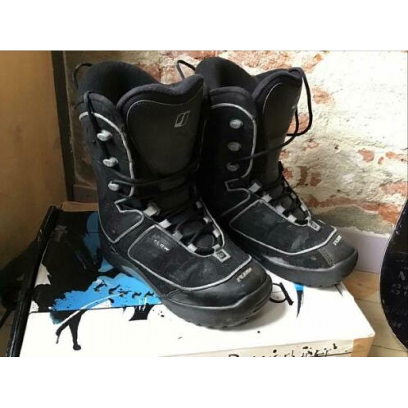 Flow vortex, snowboardschoenen, maat 43 ( valt als 42 )