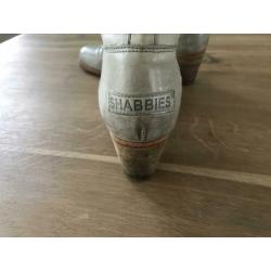 Toffe Shabbies Amsterdam laarzen grijs maat 39