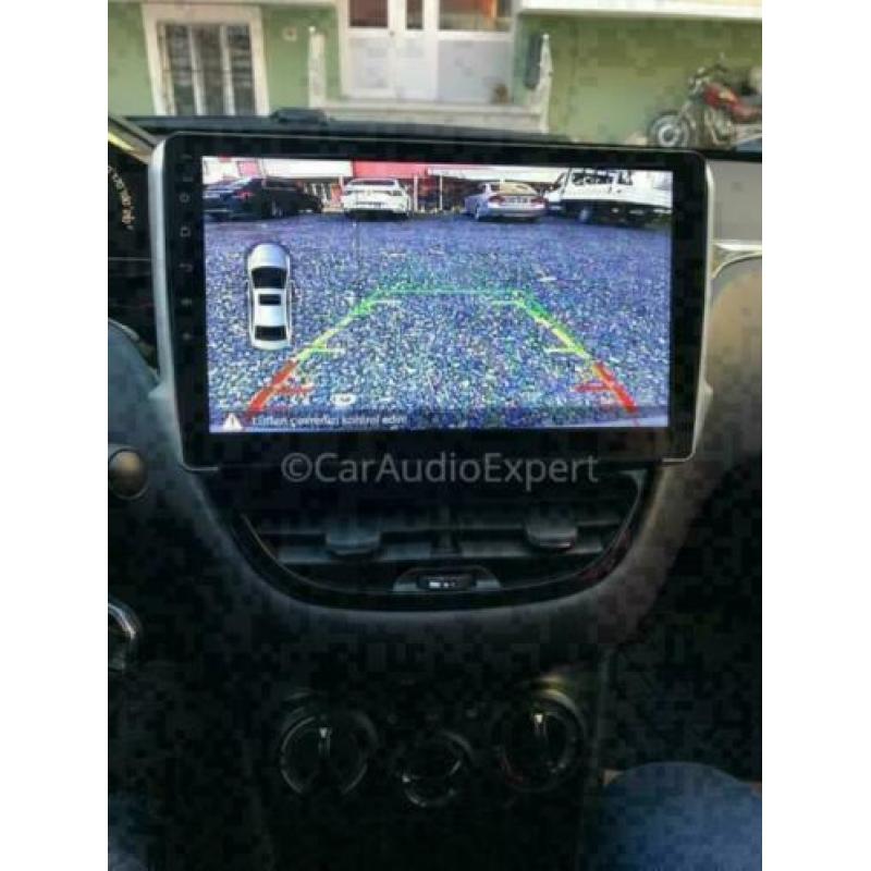 Peugeot 208 2008 radio navigatie android 8 wifi carkit 10,2'