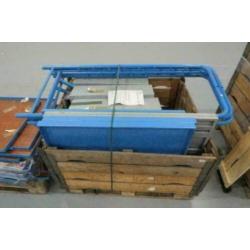 demontabele houten krat 100x120x 90, hooi, hout, planten