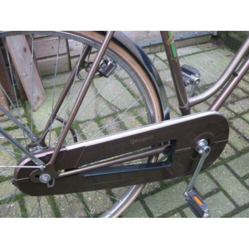 Vintage/retro opvallende Peugeot damesfiets