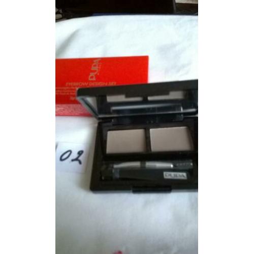 Pupa eye brow set div. kleuren nieuw