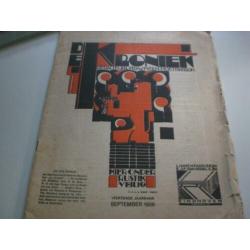 Art Deco tijdschrift De Kroniek september 1928 Louis Vuitton