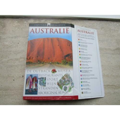 Capitool reisgids Australie. 616 blz. Zie andere reisgidsen.
