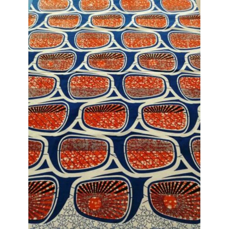 Afrikaanse Wax Stof | Vlisco | 90x120 cm