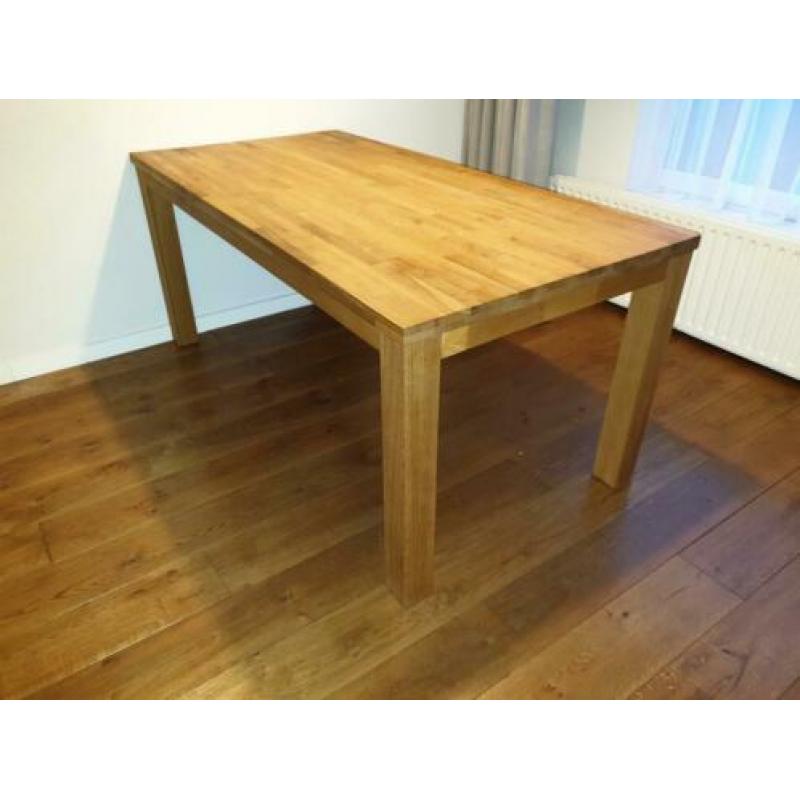 Eettafel eiken 180x90x78