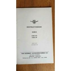 Originele handleiding DAF TRUCK (1957/1966) 1500 2200 2400