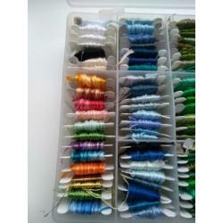 Box A bobbins borduurgaren/borduurzijde DMC specials nieuw