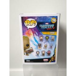 Funko pop Groot with mixtape