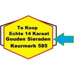 14k Gouden Koningsketting 8,8 gram (Nieuw)