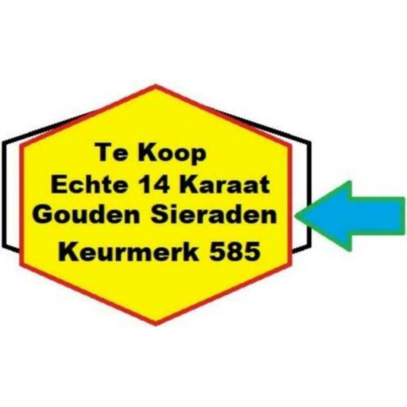 14k Gouden Koningsketting 8,8 gram (Nieuw)
