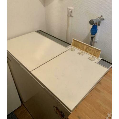 Wasmachine Zanker bovenlader met aparte centrifuge