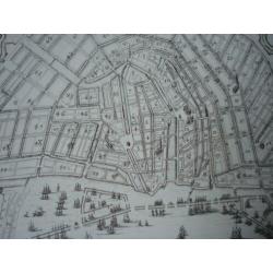 Plattegrond amsterdam 1681