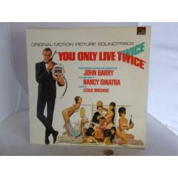 1968 Vinyl James Bond. You Only Live Twice. Soundtrack.