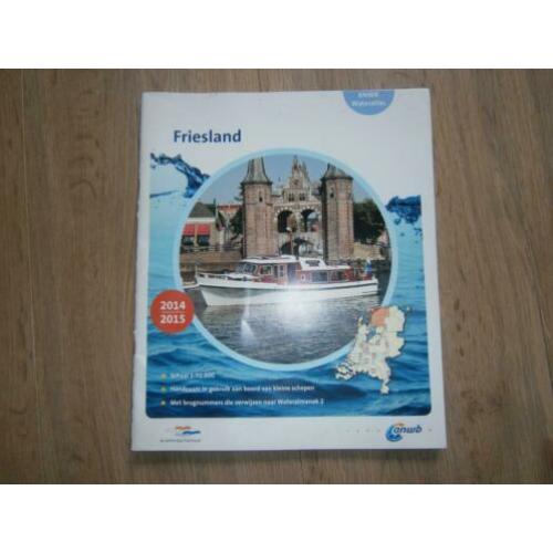 ANWB Wateratlas[FRIESLAND]2014/2015,schaal 1:50000
