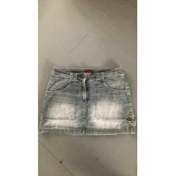 Spijkerrok dames mt xs capsize, h&m