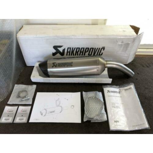 Akrapovic uitlaat demper Honda VFR800F 17-19 VFR800X 17-19