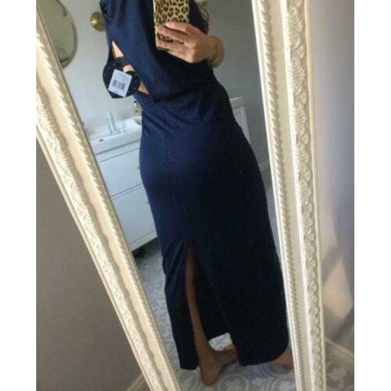 * CATWALK JUNKIE, mt xs/34 * Navy maxi dress lange jurk, NW