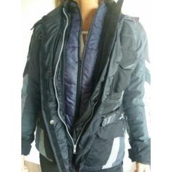 Rev’It dames motorjas, maat M, textiel, zgan