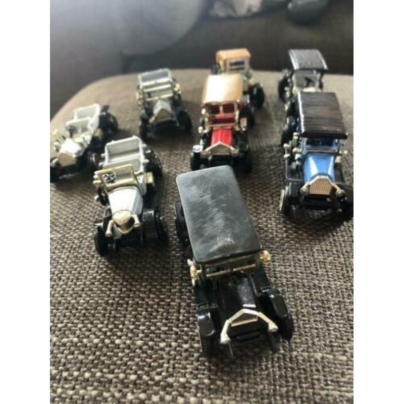 Miniatuur auto’s plastic en metaal