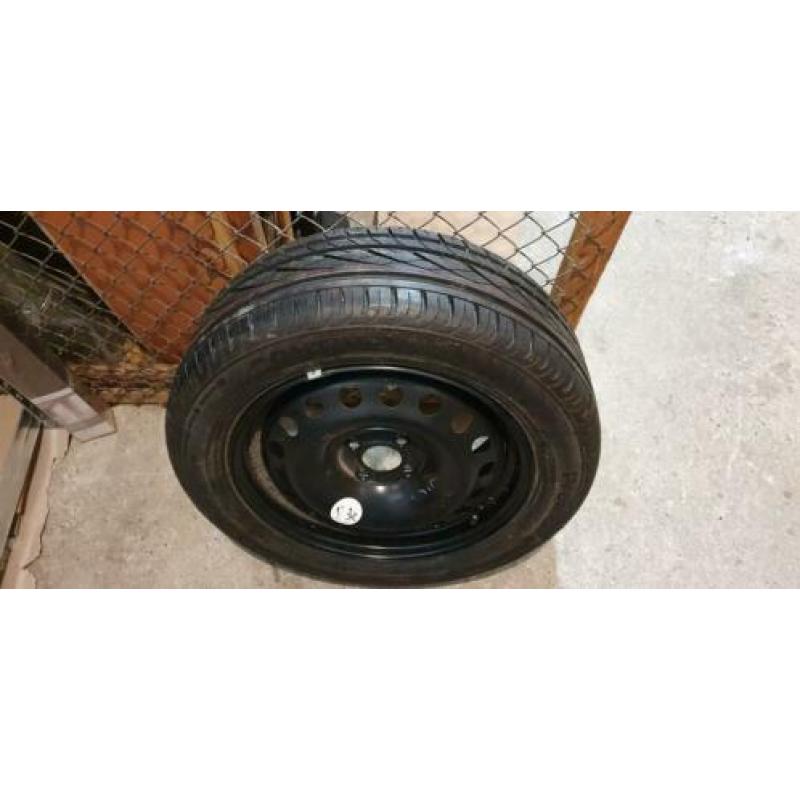 Reserve autoband nieuw met velg