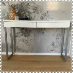 Hoogglans wit modern bureau