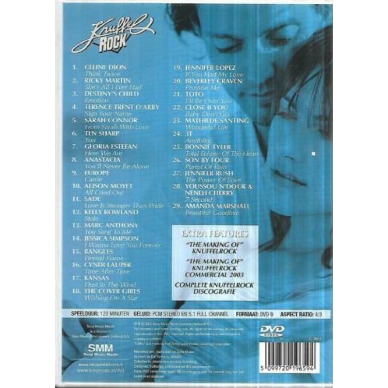 Verzamel : " Knuffelrock " DVD - 2003